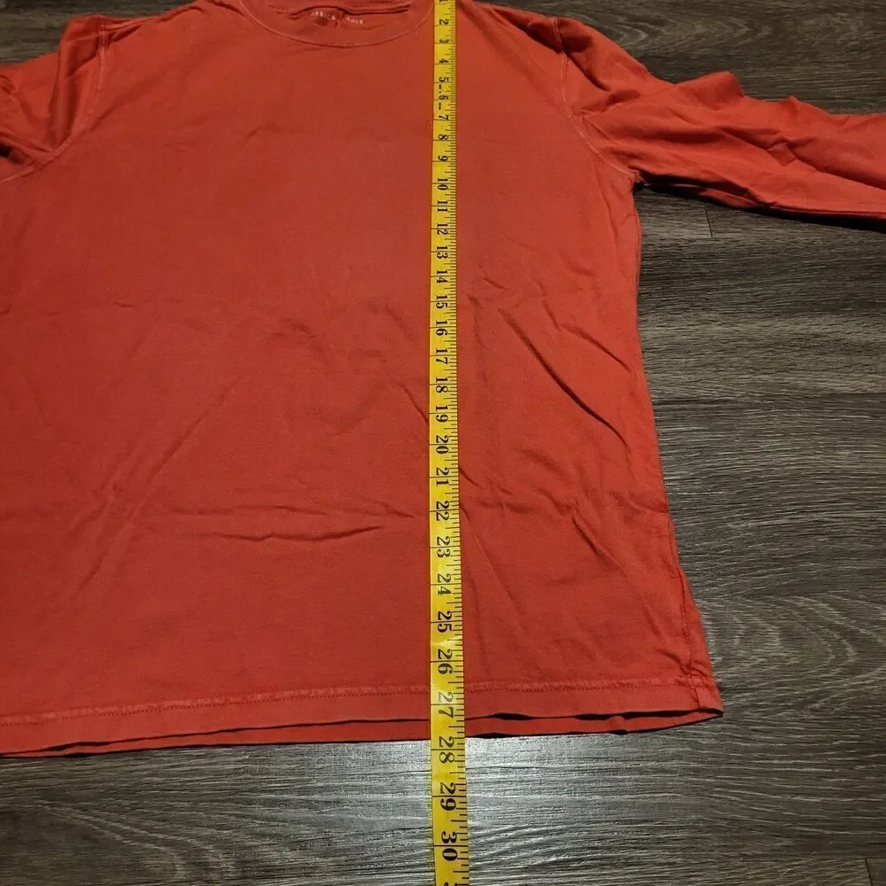 American Eagle Standard Fit Long Sleeved Basic Tee Shirt Men's Size Medium